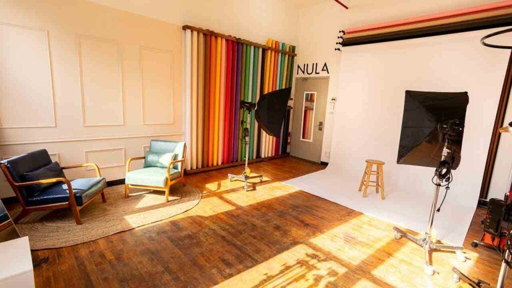 Studio F at Nula Studios in Brooklyn