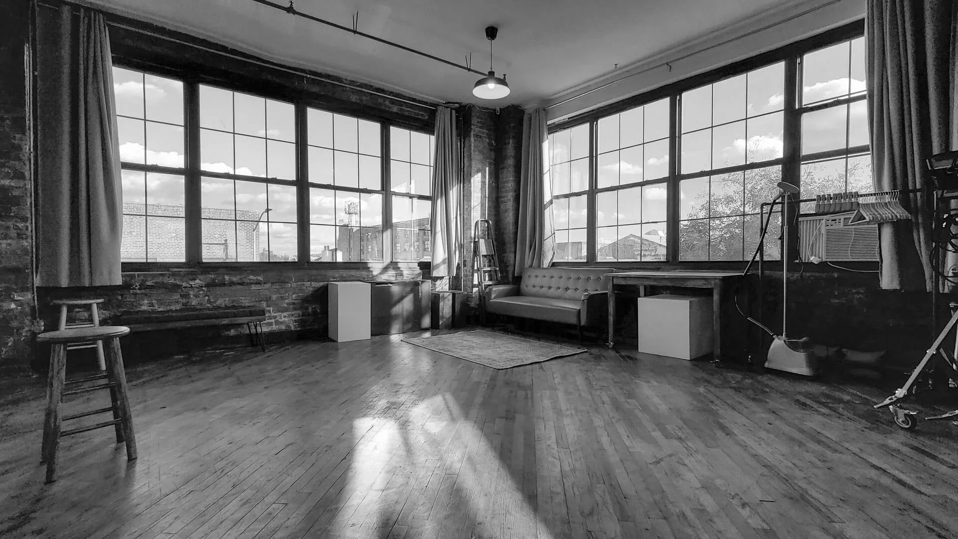 Studio B — Bright south-east daylight studio built for natural-light photography.
