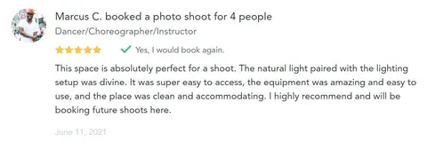 photo studio for rent