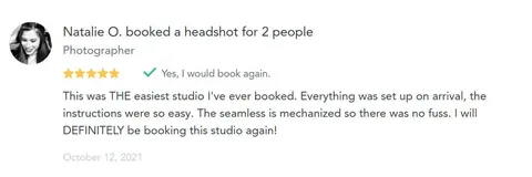photo studio for rent